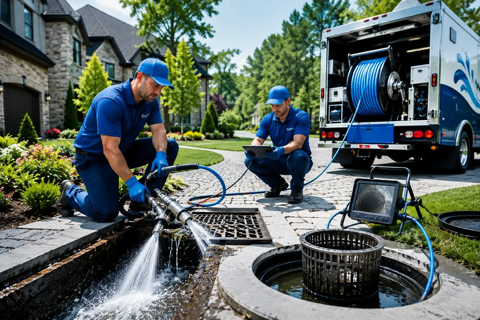 Local outdoor drain cleaning professionals in Colebrook, NH